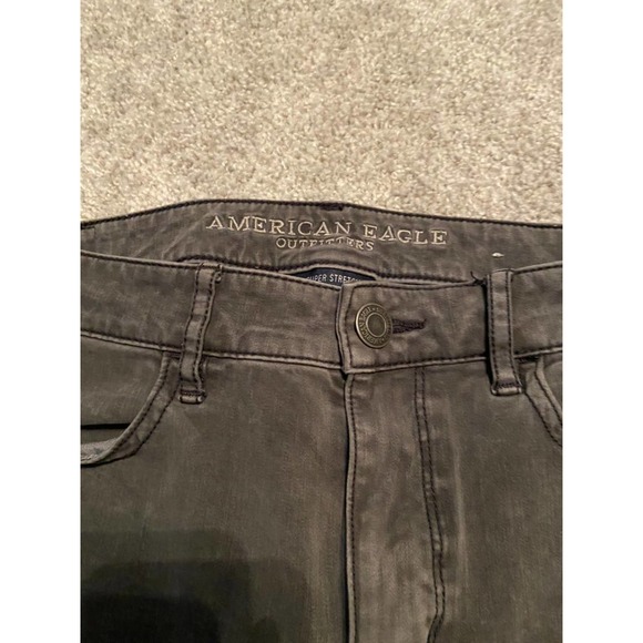 American eagle hi rise jegging gray size 8 - Picture 2 of 5